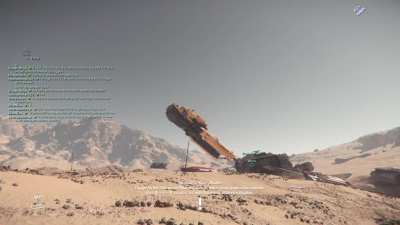 I set someone's ship to self destruct and this poor guy thought it was already destroyed