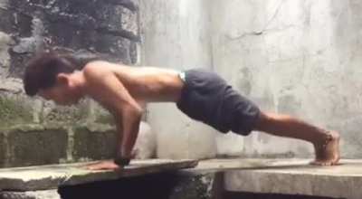 fui gravar meu pré-treino para se gabar dos amigos