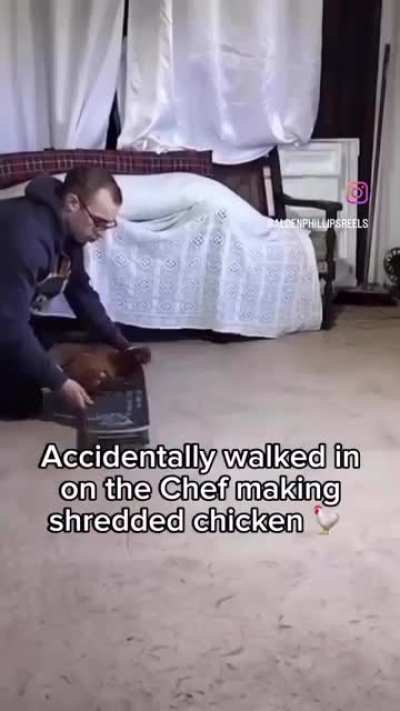 Shredded post