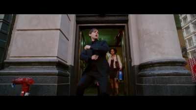 Bully Maguire dancing to Pull the Trigger