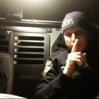 Caught sleeping on the job