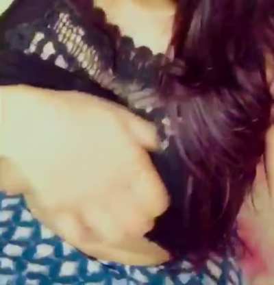 Indian babe titty drop