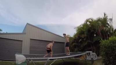 WCGW doing a quadruple front flip