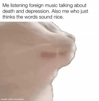 Just me?