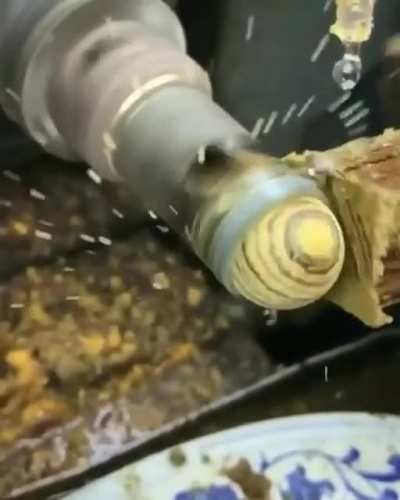 Making a bead!