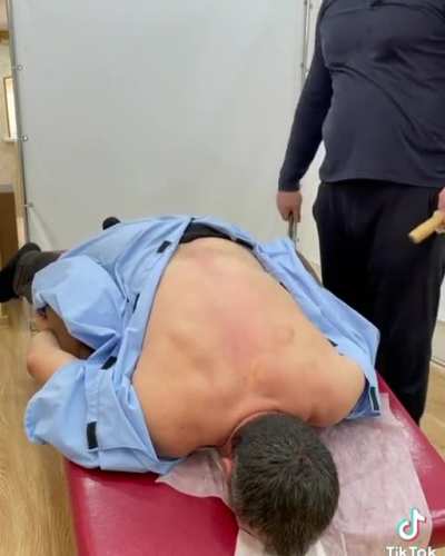 Typical Russian massage