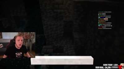 Old man screams lol