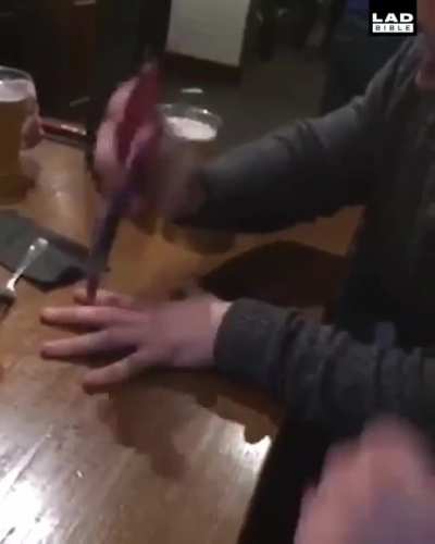 Russian roulette with a knife