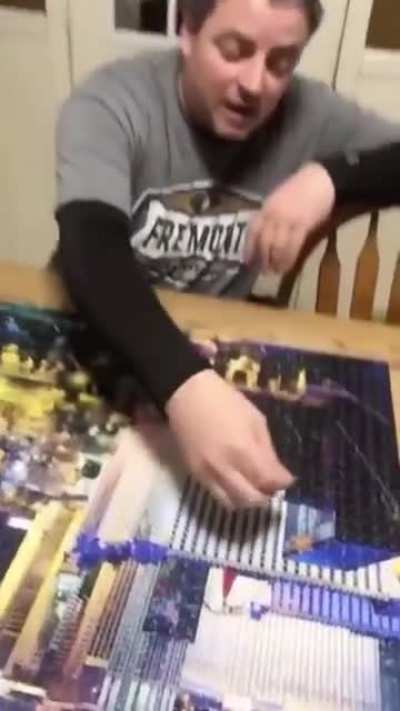 He left puzzled