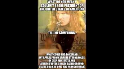I read some posts as Dave Mustaine