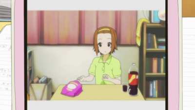 Ricchan spilling coke