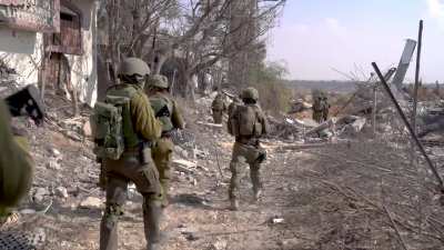 Video footage of the ground operation in the northern Gaza Strip. 11/4/23