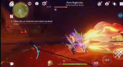 Raiden vs Pyro Regisvine