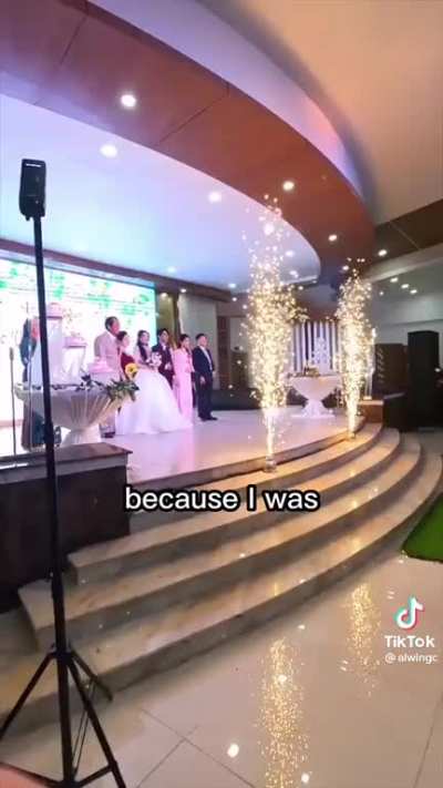 Man crashes wedding in Vietnam