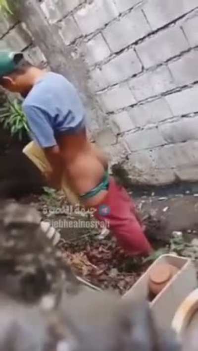 his reaction..