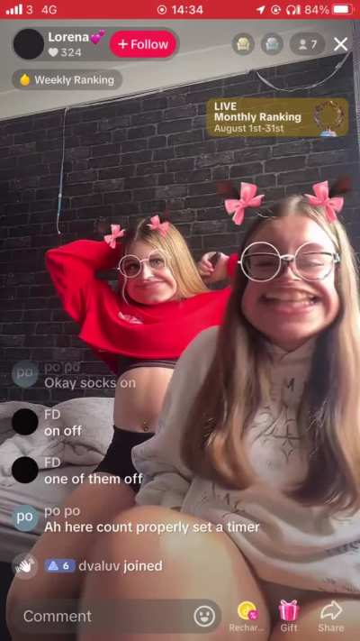 Live feet 18+