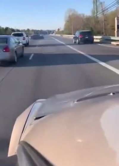 mustang trying to go straight.