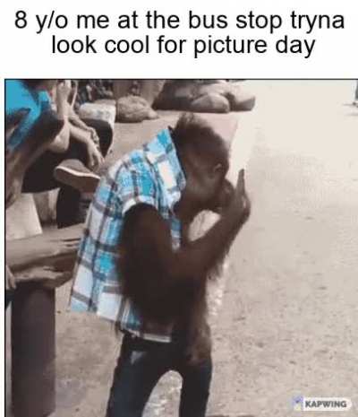 Gotta look sharp