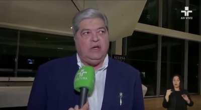 Datena fala sobre a cadeirada