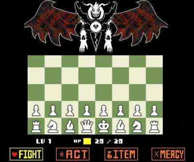 My opponent just absorbed six human SOULs?? What's the optimal move for white on a true pacifist run