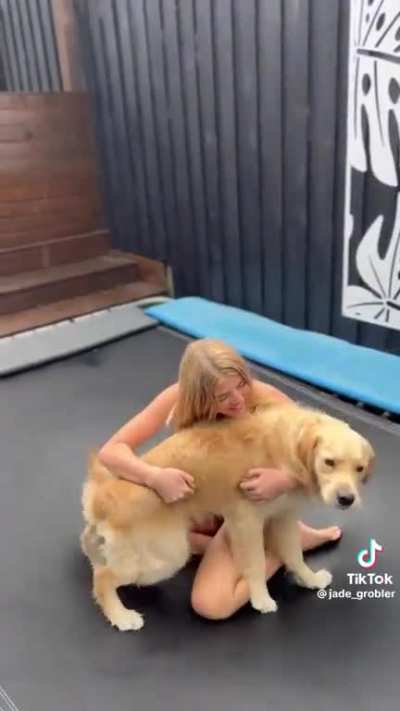Literally a lucky dog