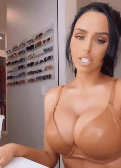 Talks to camera
