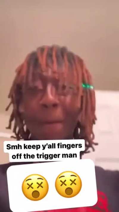 Idiot is just centimeters away from taking the room temperature challenge 