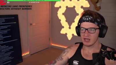 He was doing a media share stream