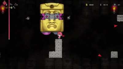 Whipping Olmec is super scary (repost from like 10 minutes ago, and accidentally just posted the link to the clip)