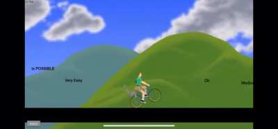 A clip from Greystillplays happy wheels video
