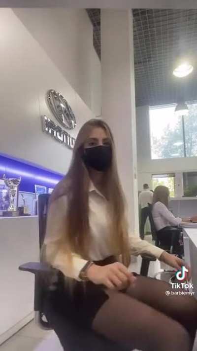 At work