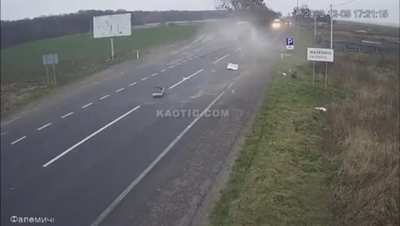Icy road?