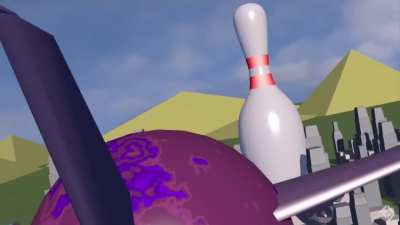 This 9 pin bowling animation