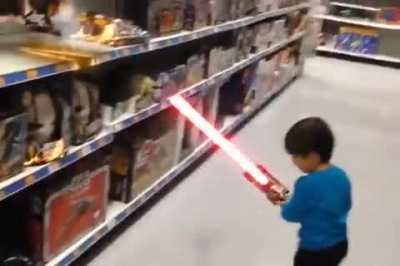 The father is teaching his son the game through vfx