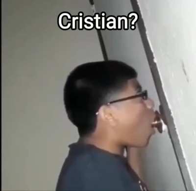 Cristian?🥺📷