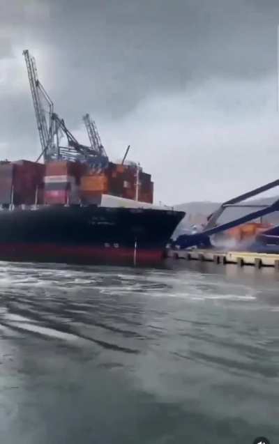 Captaincy failure (likely) at Evyapport in Kocaeli/Türkiye 16/03/2024