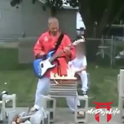 This dude is metal