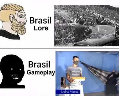 Brasil, Lore vs Gameplay