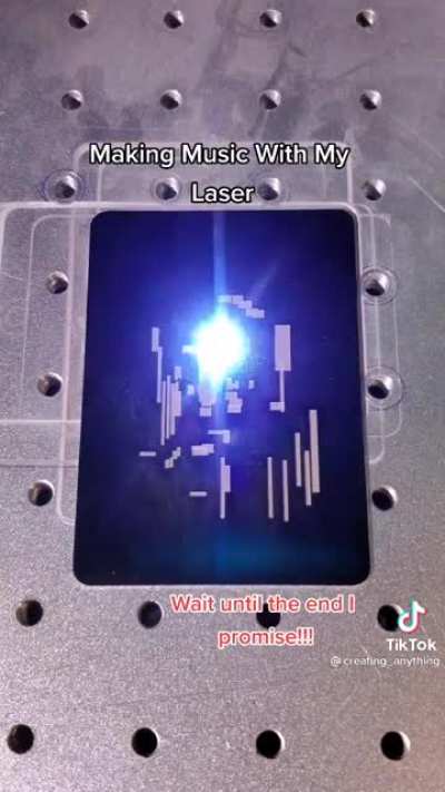 Making music with a laser