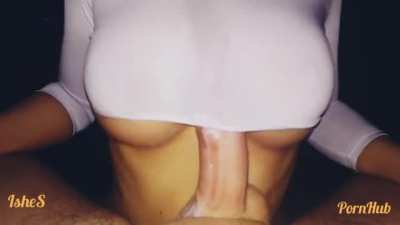 Tit Fuck Inside Her Shirt
