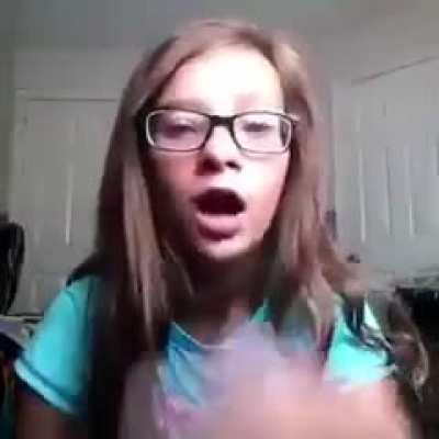 Yall say Eminem is the greatest white rapper of all time when this girl exists: