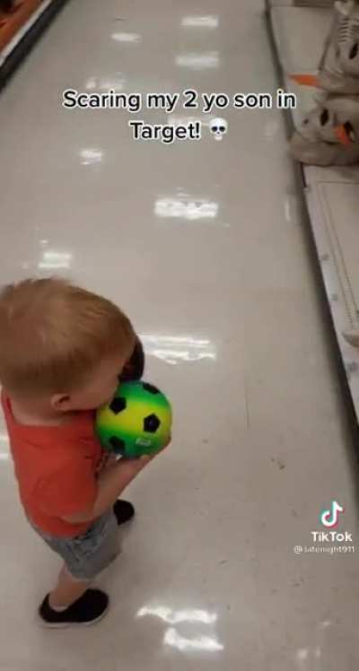 Sounded like he just witnessed a murder 😆