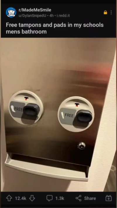 Free tampons