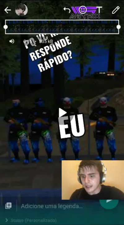 Qual o jogo e video original desse cara jogando?