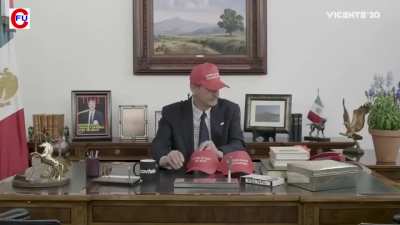 Vicente Fox delivers some epic trolling (sound fixed!)