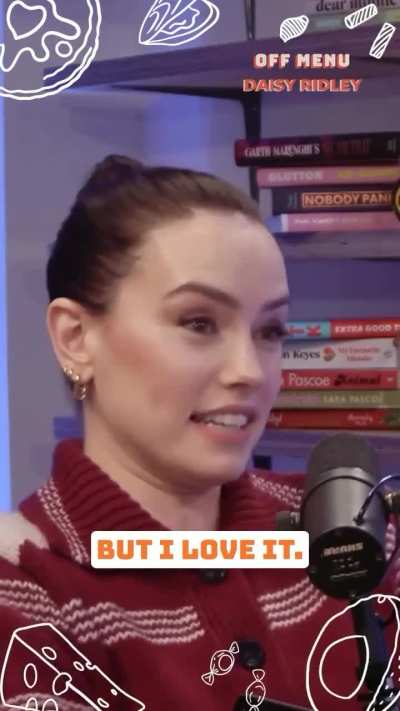 Daisy Ridley being her charming self 💕