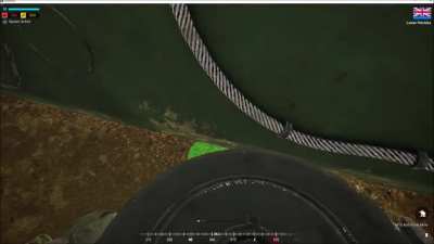 Being sneaky and putting a mine between the tires