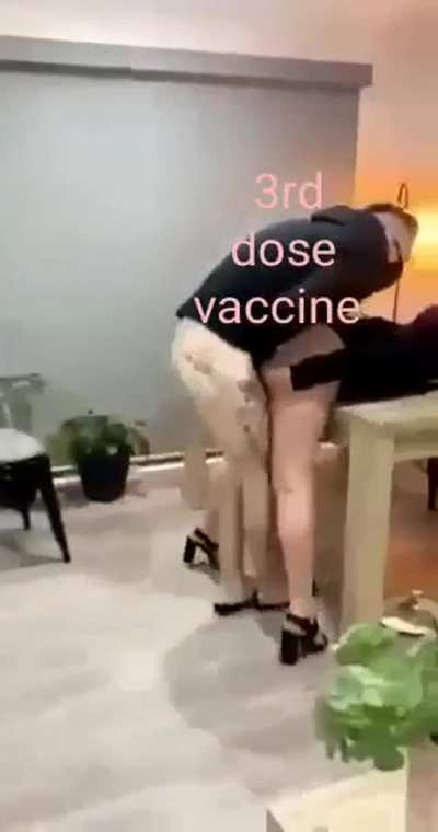 3rd dose vaccine 🤣