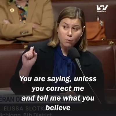 Representative Elissa Slotkin goes off on Republicans who want to ban abortions for veterans who are victims of rape
