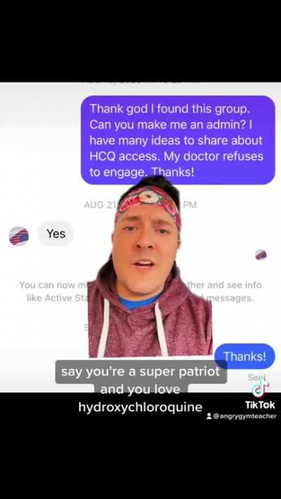 Hijacking MAGA Facebook groups for fun!